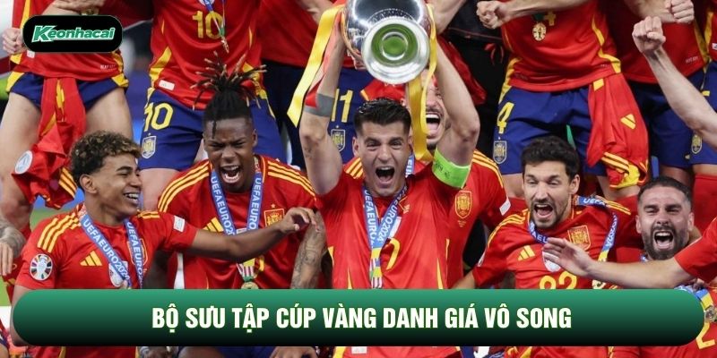 Bộ sưu tập cúp vàng danh giá vô song Bộ sưu tập cúp vàng danh giá vô song