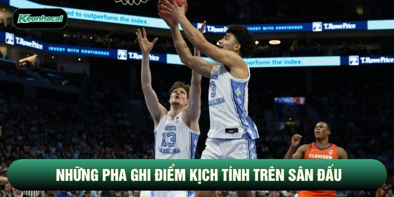 Những pha ghi điểm kịch tính trên sân đấu Những pha ghi điểm kịch tính trên sân đấu