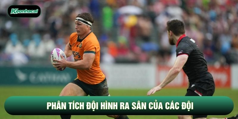 Phân tích đội hình ra sân của các đội Phân tích đội hình ra sân của các đội