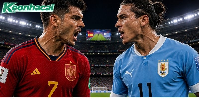 Uruguay vs Tây Ban Nha đều muốn kiếm 3 điểm Uruguay vs Tây Ban Nha đều muốn kiếm 3 điểm